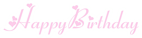 Birthday Happy 可愛い 文字の画像8点 完全無料画像検索のプリ画像 Bygmo