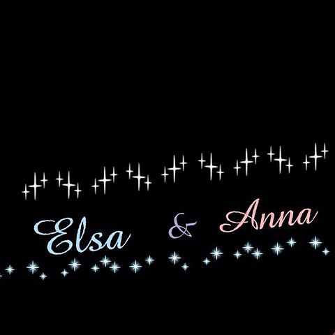 Elsa&Annaの画像(プリ画像)
