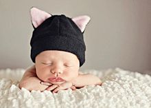 猫耳赤ちゃんの画像(プリ画像)