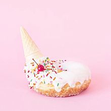 doughnut & ice cream♡の画像(おしゃれ 絵の具に関連した画像)