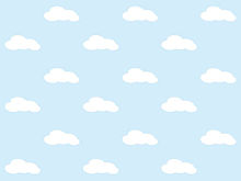 素材 雲の画像(桜/ハートに関連した画像)