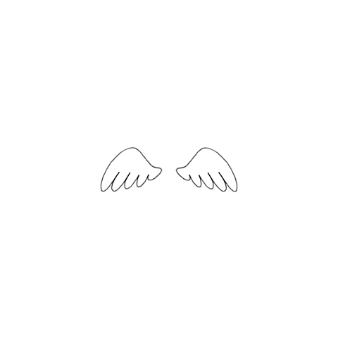 天使の羽  背景透過の画像(プリ画像)
