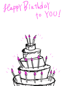 Happybirthday イラスト ケーキの画像10点 完全無料画像検索のプリ画像 Bygmo