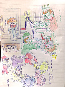 おそ松さん11話まとめの画像(クリスマス プレゼント交換に関連した画像)