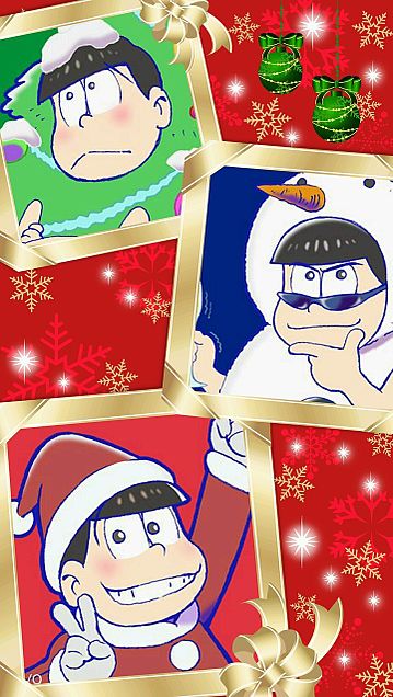 おそ松さんクリスマスの画像(プリ画像)