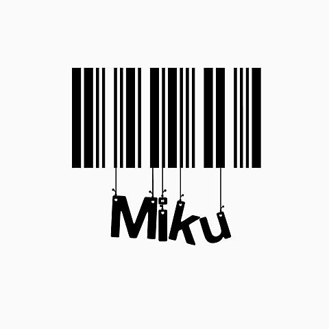 Miku(お名前バーコード)の画像 プリ画像