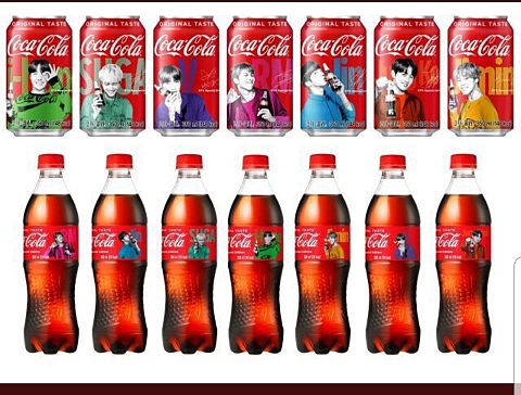 コカ・コーラ × BTSの画像(プリ画像)