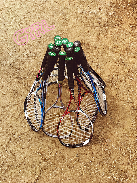 女子ソフトテニス部の画像 プリ画像