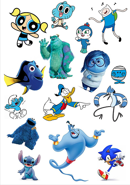 青色 キャラクターの画像25点 完全無料画像検索のプリ画像 Bygmo
