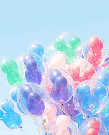 Disney Landの画像(balloonsに関連した画像)