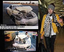 チャングンソク 2013,3/21 バスとの衝突事故の画像(衝突事故に関連した画像)