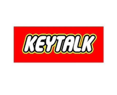KEYTALKレゴ(風w)ロゴの画像(プリ画像)