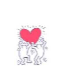 Keith Haring イラスト プリ画像
