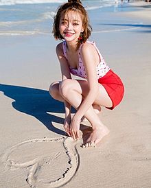 女の子の画像(海/砂浜/ビーチ/夕日/夕焼けに関連した画像)