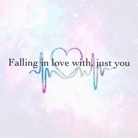 Falling in love with just you♡の画像(プリ画像)