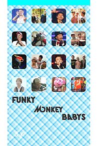 FUNKY MONKEY BABYS ホーム画面 4×4の画像(モン吉に関連した画像)