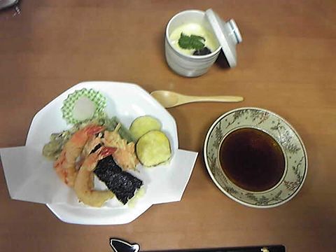 天ぷら、茶碗蒸しの画像(プリ画像)
