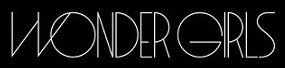 WONDER GIRLS ロゴの画像(プリ画像)