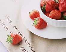 素材*strawberry-いちご-の画像(果物 英語に関連した画像)