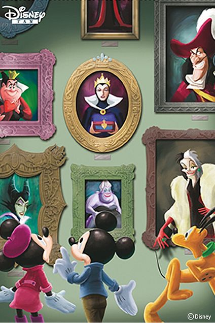 最も人気のある かっこいい ディズニー ヴィランズ イラスト 壁紙画像トップ無料