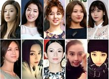 韓国と中国の美人ベスト10入りの画像(10入りに関連した画像)