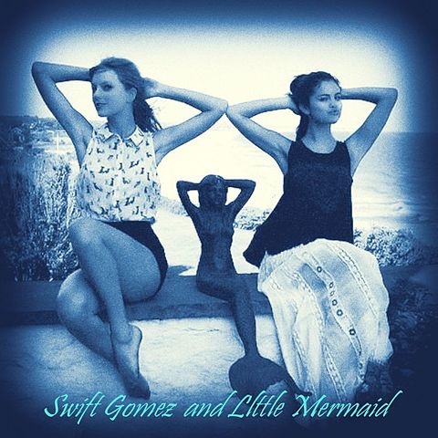 Swift Gomez  and Llttle Mermaidの画像(プリ画像)