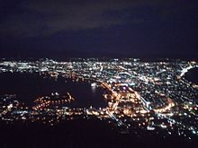 日本三大夜景?・:＋°函館山の画像(函館山に関連した画像)