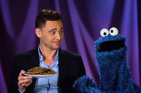 Tom Hiddleston cookie monsterの画像 プリ画像