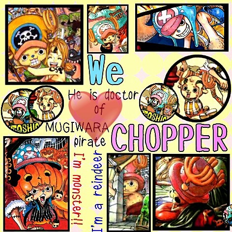 We love CHOPPER!!の画像(プリ画像)
