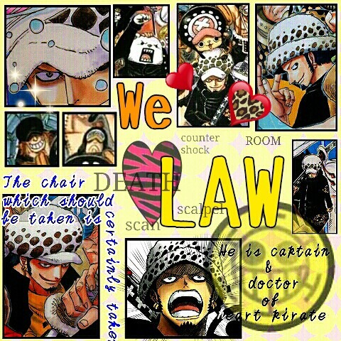 We love LAW!! まーゆー様リクの画像(プリ画像)