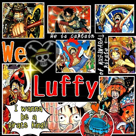 We love Luffy!! sayaffy様リクの画像(プリ画像)