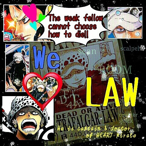 We love LAW!!うpし直しの画像 プリ画像