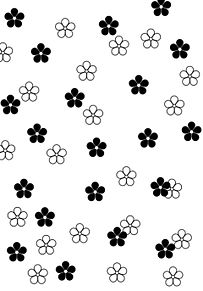 モノクロ 花柄の画像15点 完全無料画像検索のプリ画像 Bygmo