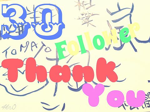 °** Thank you 3O Follower !! **°の画像(プリ画像)