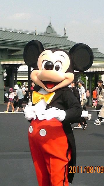 ディズニーランド ミッキーマウスの画像(プリ画像)