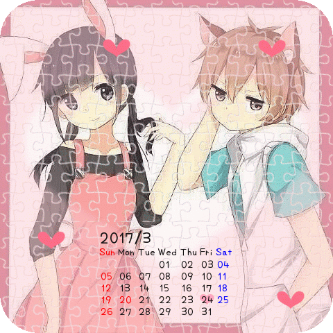 3月カレンダーの画像 プリ画像