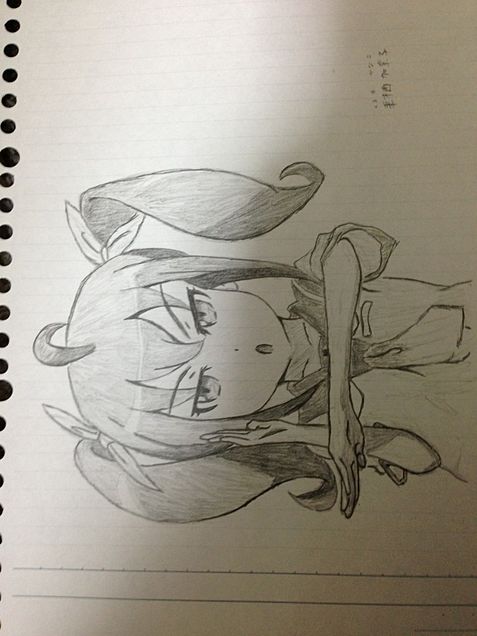 来栖加奈子を描いてみました！の画像(プリ画像)