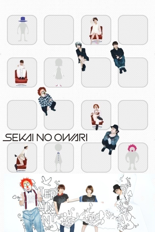 印刷可能 Sekai No Owari 壁紙 Iphone アニメーション画像の図 図500