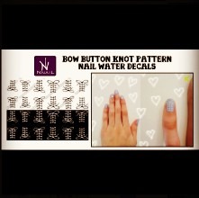 N.Nail Bow Button Knot Patternの画像(プリ画像)