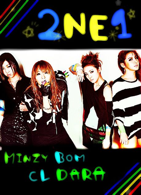 2NE1 MINZY BOM DARA CLの画像(プリ画像)