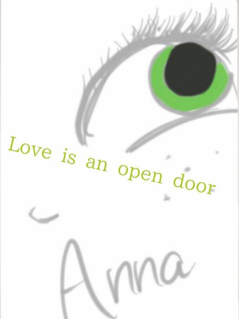 Love is an open door  ANNAの画像(プリ画像)