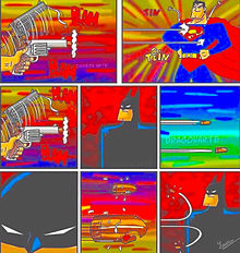 バットマン スーパーマンの画像(ﾊﾞｯﾄﾏﾝに関連した画像)
