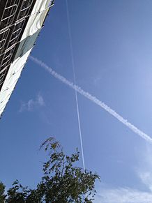 無題の画像(飛行機雲に関連した画像)