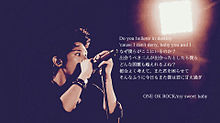 ONE OK ROCK/my sweet baby プリ画像