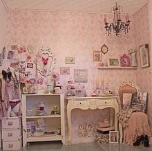 room/pink/girly プリ画像