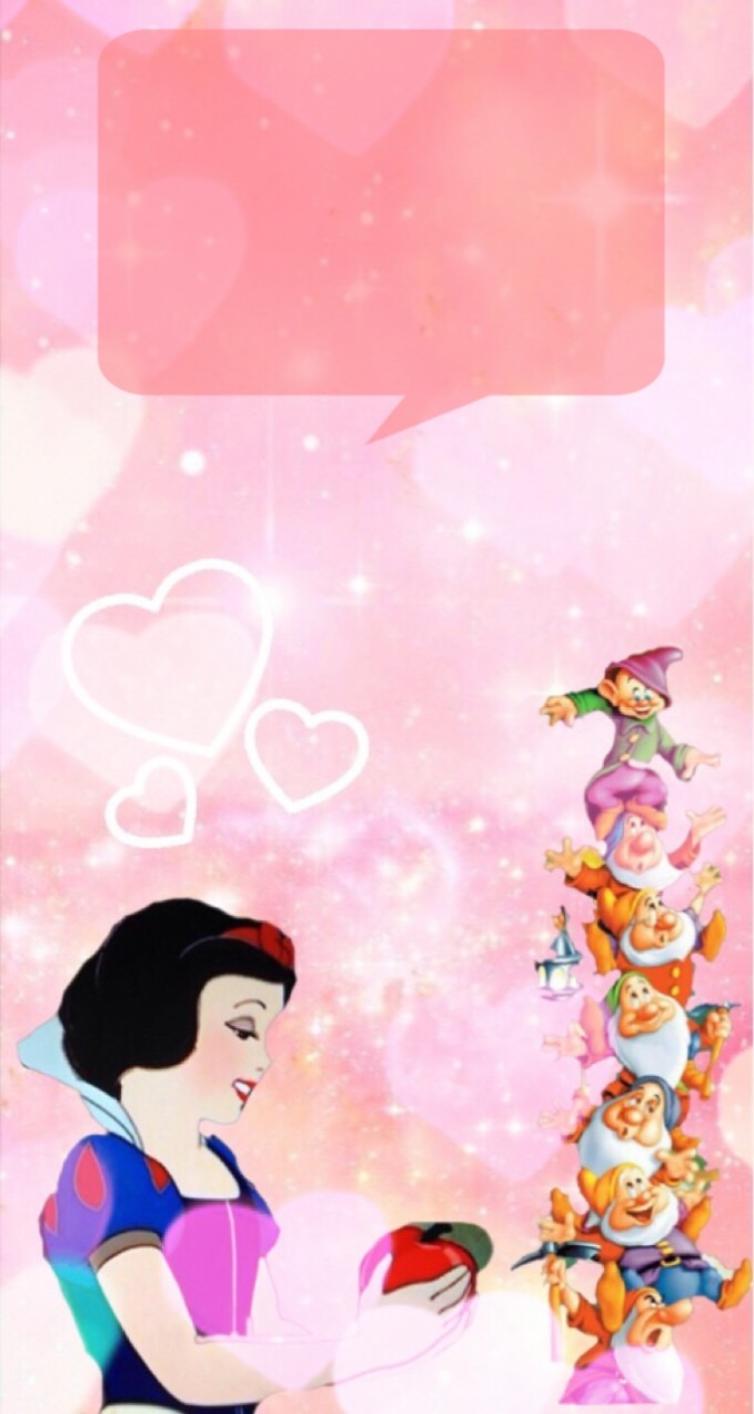 ディズニー Iphoneロック画面 白雪姫 35276652 完全無料画像検索の