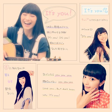 miwa/It's you!の画像(プリ画像)