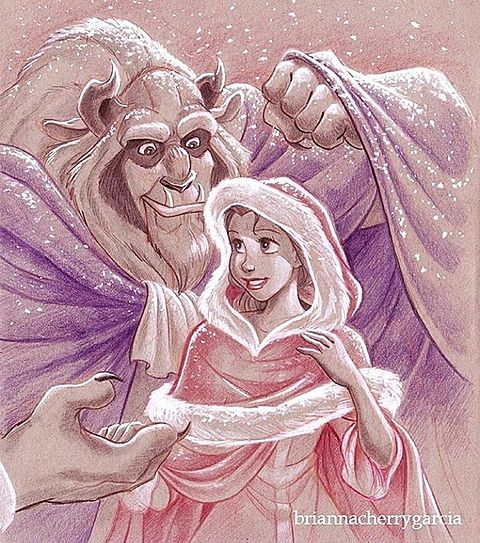 ディズニープリンセス　美女と野獣　ベルの画像(プリ画像)