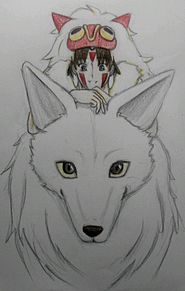 もののけ姫の画像(山犬に関連した画像)