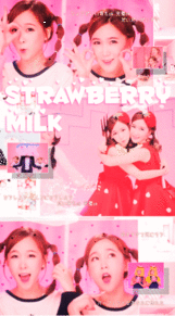 strawberry milkの画像(プリ画像)